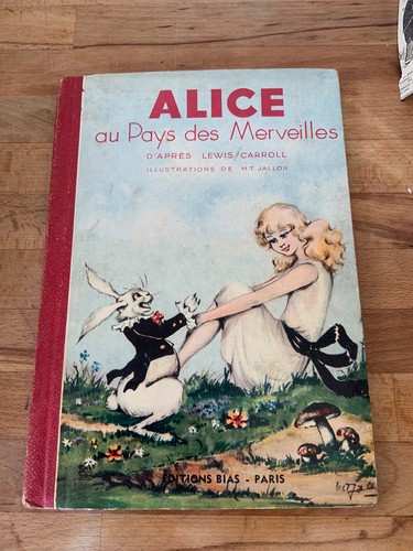 Livre ancien illustré alice - livre,