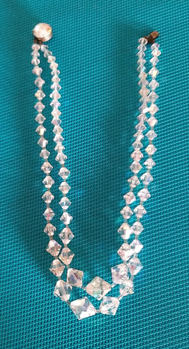 Collier vintage cristal - vintage, 2