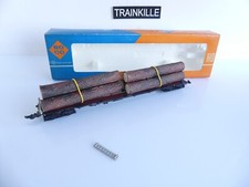 ROCO 4360 BOGIES FLAT CAR TRUNK TRANSPORT