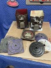 Group of 1950's Victor Topper Gumball Machine PARTS, One Cent Penny