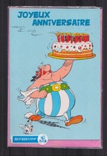 CARTE ANNIVERSAIRE UDERZO . ASTÉRIX . ALBERT RENÉ . 1999 . ( EDR 25 ) .