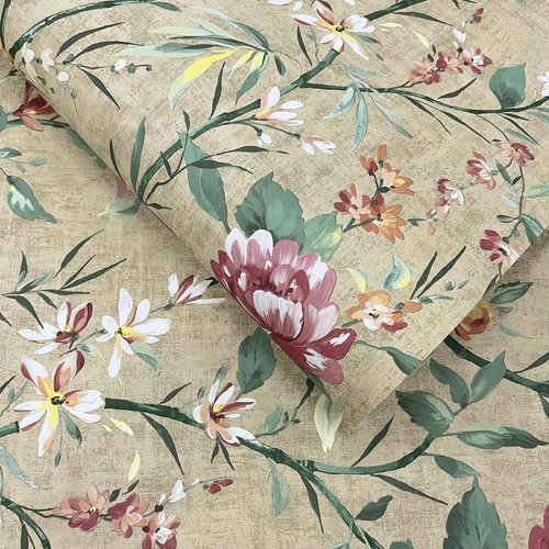 Papier peint vintage - vintage, fleurs