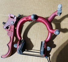 Dia Compe 890 Rear Brake Caliper Red BMX 83 1983 Deluxe Side Pull Old School