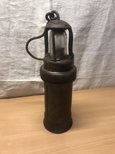 Ancienne lampe mineur - lampe, arras