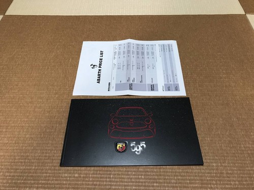 Fiat abarth 595 book catalog - abarth,