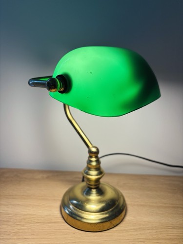 Lampe banquier vintage - lampe,