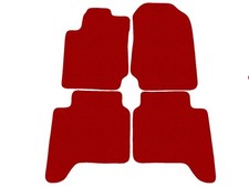 Basic Tapis de sol pour Mazda BT-50 II Double Cab 2011-… Rouge ensemble