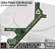 PS1 Modchip Puce PU-8 EARLY SCPH-1001 SCPH-1002 Import and backup region free