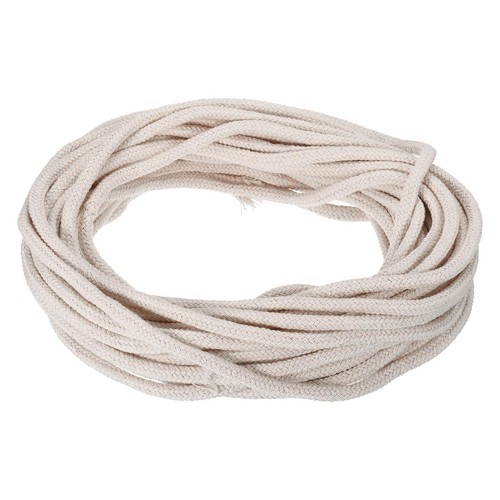Coton huile lampe mèche 6mm - coton,