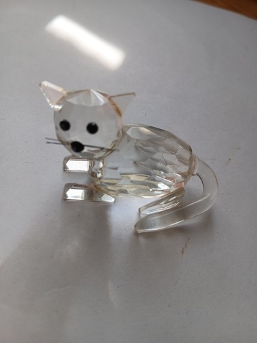 Figurine chat swarovski - chat, de