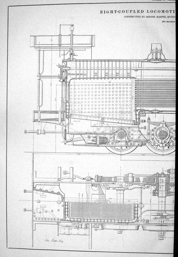 Antique old print - old,