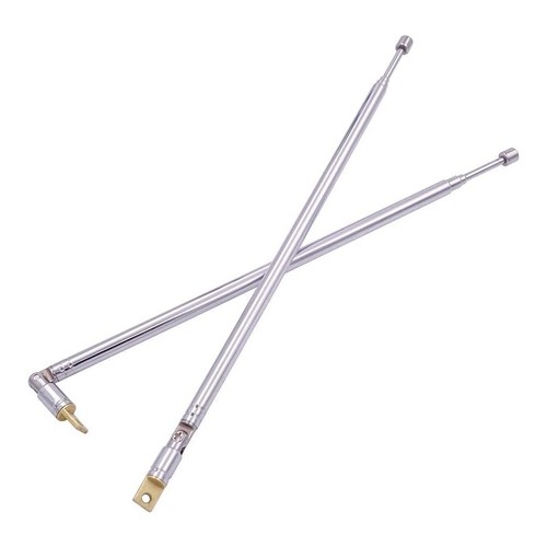 Antenne télescopique acier - antenne,