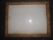Cadre moulure bois doré  XIX