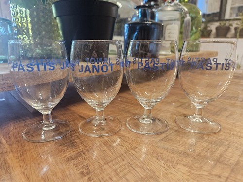 Verres pastis janot x4 - verres, a