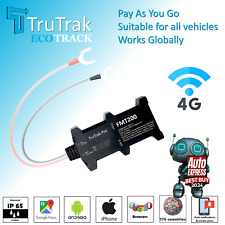 TruTrak 4G GPS Tracker Real Time Vehicle Van Motorbike Caravan Car Tracking PAYG