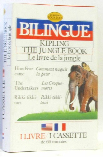 Livre jungle bilingue - de,