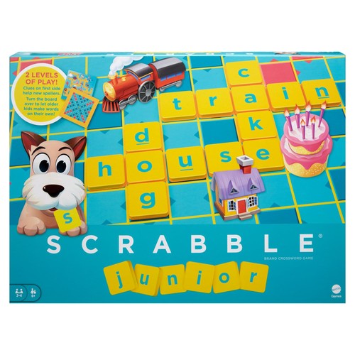 Mattel games scrabble junior - mattel,