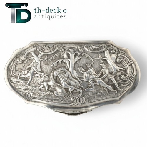 Grande tabatiere argent - grande,