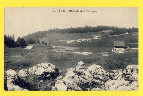 Cpa rare bogève haute - -, (haute