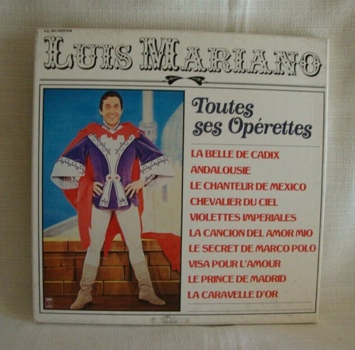 Coffret disques 33t vinyle - coffret,