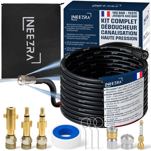 Kit 1 déboucheur - 7‑en‑1,