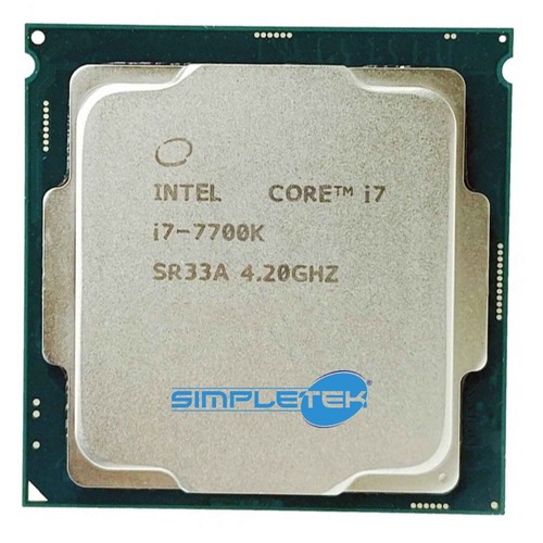 Intel core 7700k sr33a - core,