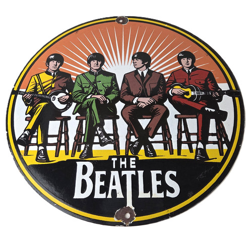 Vintage the beatles - beatles, sign