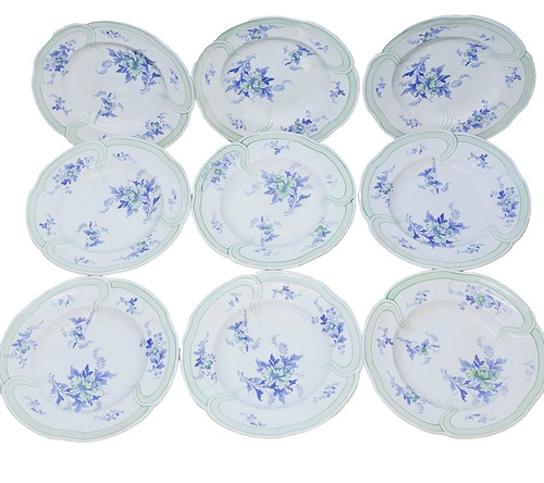 Assiettes anciennes faïence - anciennes,