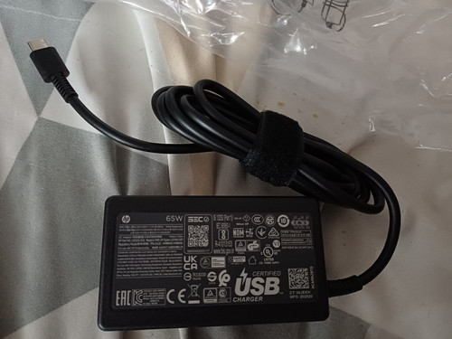 Original chargeur 65w usb c - original, hp