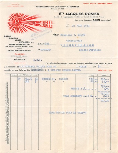 1939 rotins bowens - rotins, joncs