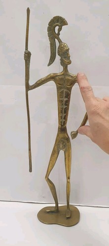 Sculpture statue soldat grec - statue,