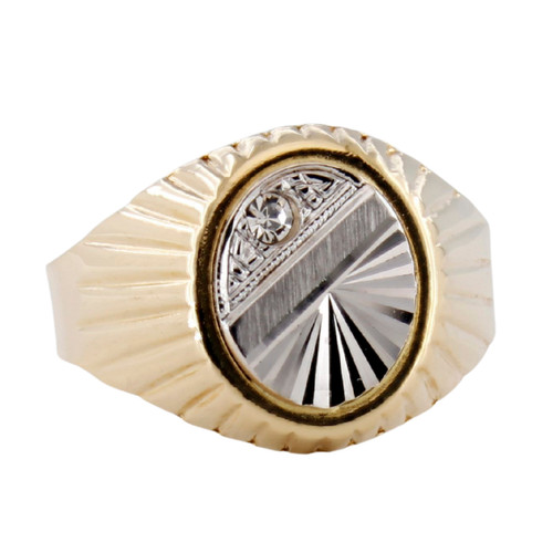 Bague homme chevalier 18 - homme, en