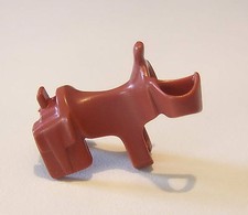 PLAYMOBIL (B8209) WESTERN - Brown Saddle with Right Horse Rifle Holder