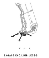 Mathews Archery Engage EXO Limb Legs (Black) Bow Stand #82030