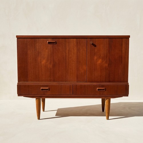 Buffet scandinave placage - , teck