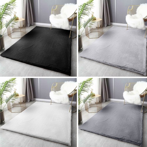 Tapis peluche lavable à - en,