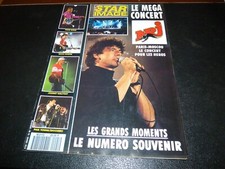Revue "STAR IMAGE : LE MEGA CONCERT" Patrick BRUEL David BOWIE Johnny HALLYDAY