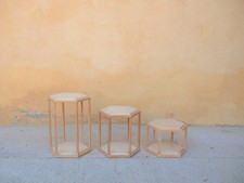 Série de 3 tables basses