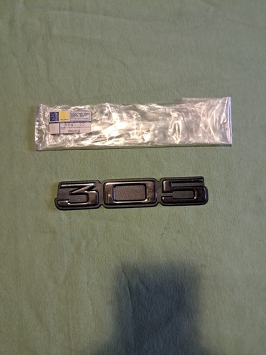 Peugeot 305 badge coffre - badge, de