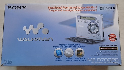 Lecteur minidisc walkman - minidisc,