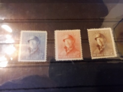 Timbres belgique neufs - neufs, 1919