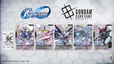 Presale Gundam Card Game x SD Gundam G Generation Eternal Promo Card Set  NM