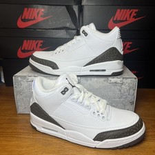 Air Jordan Retro 3 Nike  Men Size 10 Mocha White Brown 2018 136064-122