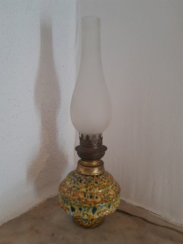 Lampe pétrole - lampe, à