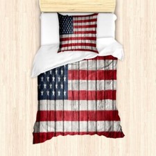 USA Linge de Lit Set 4. Juillet Indépendance Doux Étoffe Microfibre