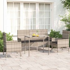 Salon de Jardin 4 pcs avec