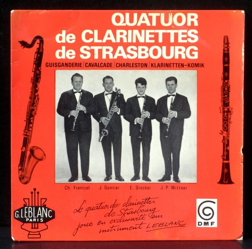 Quatuor de clarinettes - 17, cm