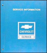 Manuel De Réparation Original OEM Chevrolet Citation II Et Celebrity 1985