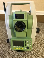 Tout Neuf Leica Ts09 R400 3 " Total Station pour Arpentage un An Garantie