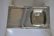 evier 100 % inox 580070   neuf